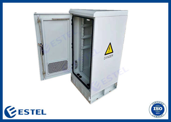 Охлаженная вентилятором коробки приложения IP55 20U корозия на открытом воздухе погодостойкой анти-